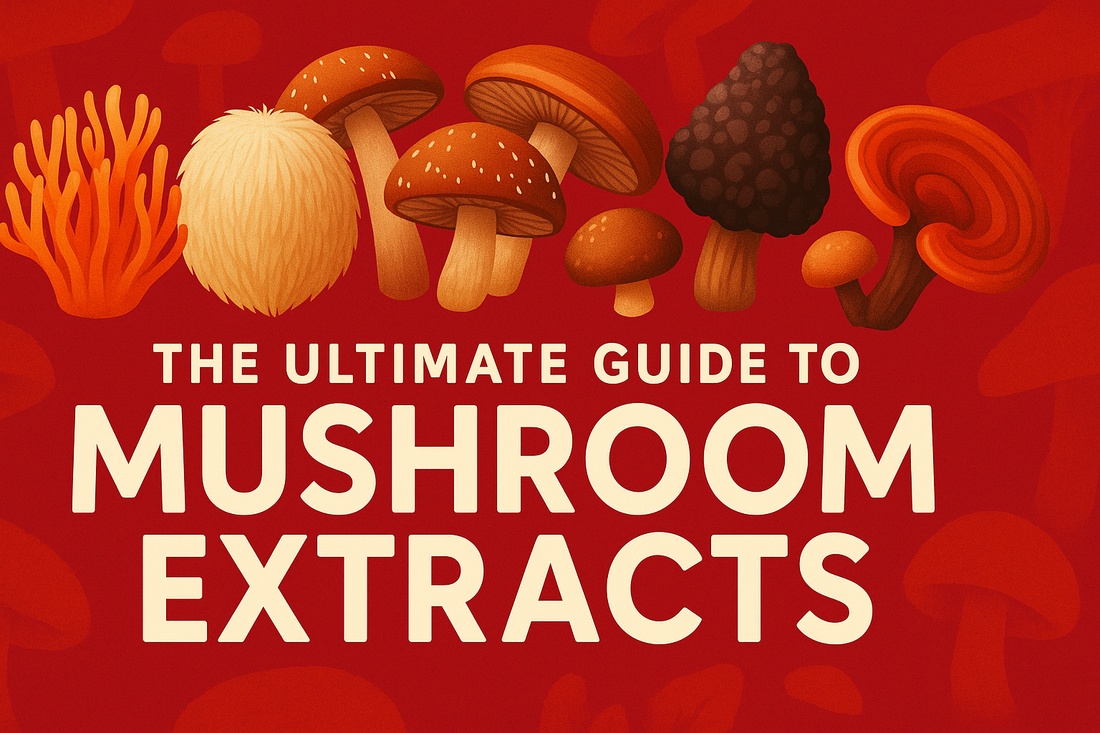 The Ultimate Guide to Mushroom Extracts: Benefits, Types & How They Work