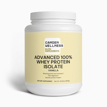 Advanced 100% Whey Protein Isolate (Vanilla)