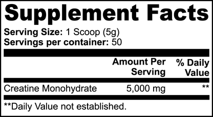 Premium Grade Creatine Monohydrate